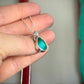 Royston Royal Blue Turquoise Necklace in Teal Teardrop