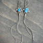 Golden Hills Turquoise Fringe Earrings v2