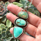 Color Totem Royston Turquoise, Blue Moon Turquoise + Fox Turquoise Pendant