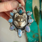 Opals + Laura Mears Wolf Face Pendant
