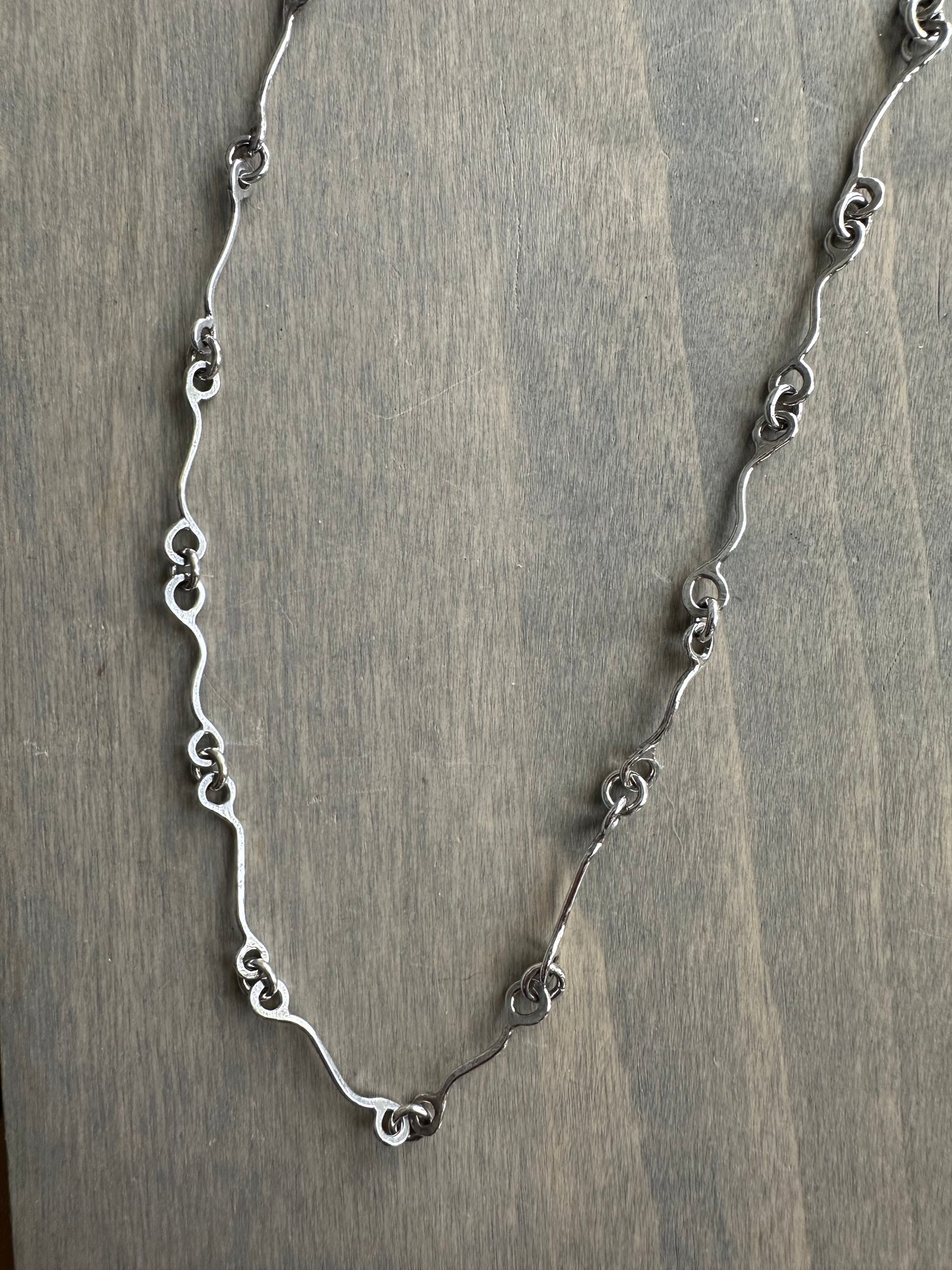 Handmade Bone Chain in Fine Silver