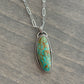 Rising Phoenix Turquoise Pendant