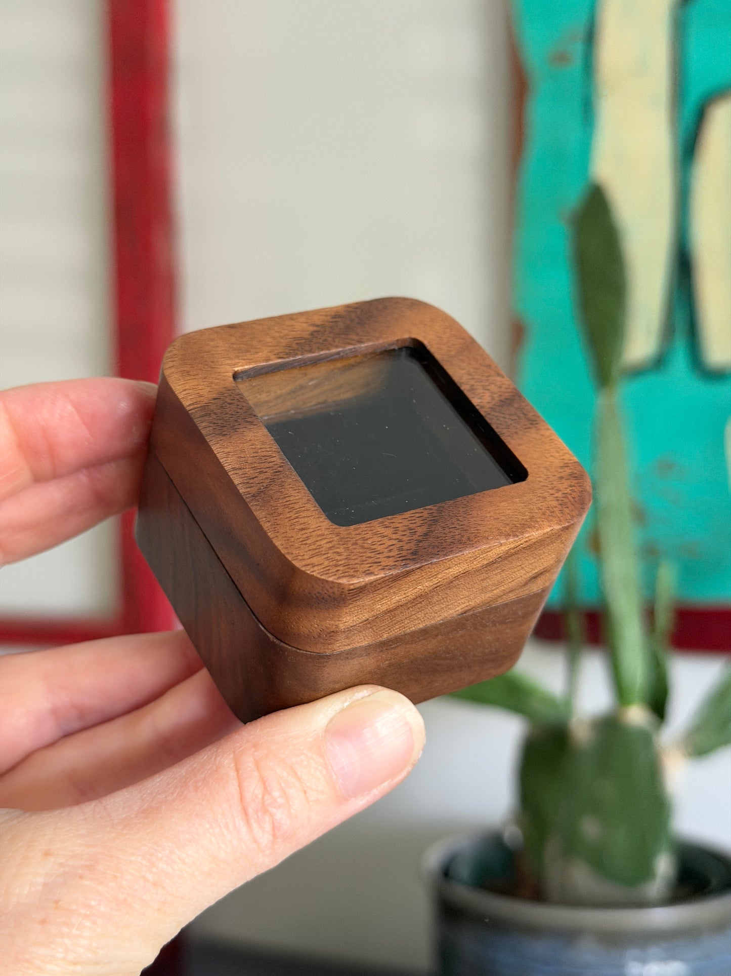 Walnut Ring Box