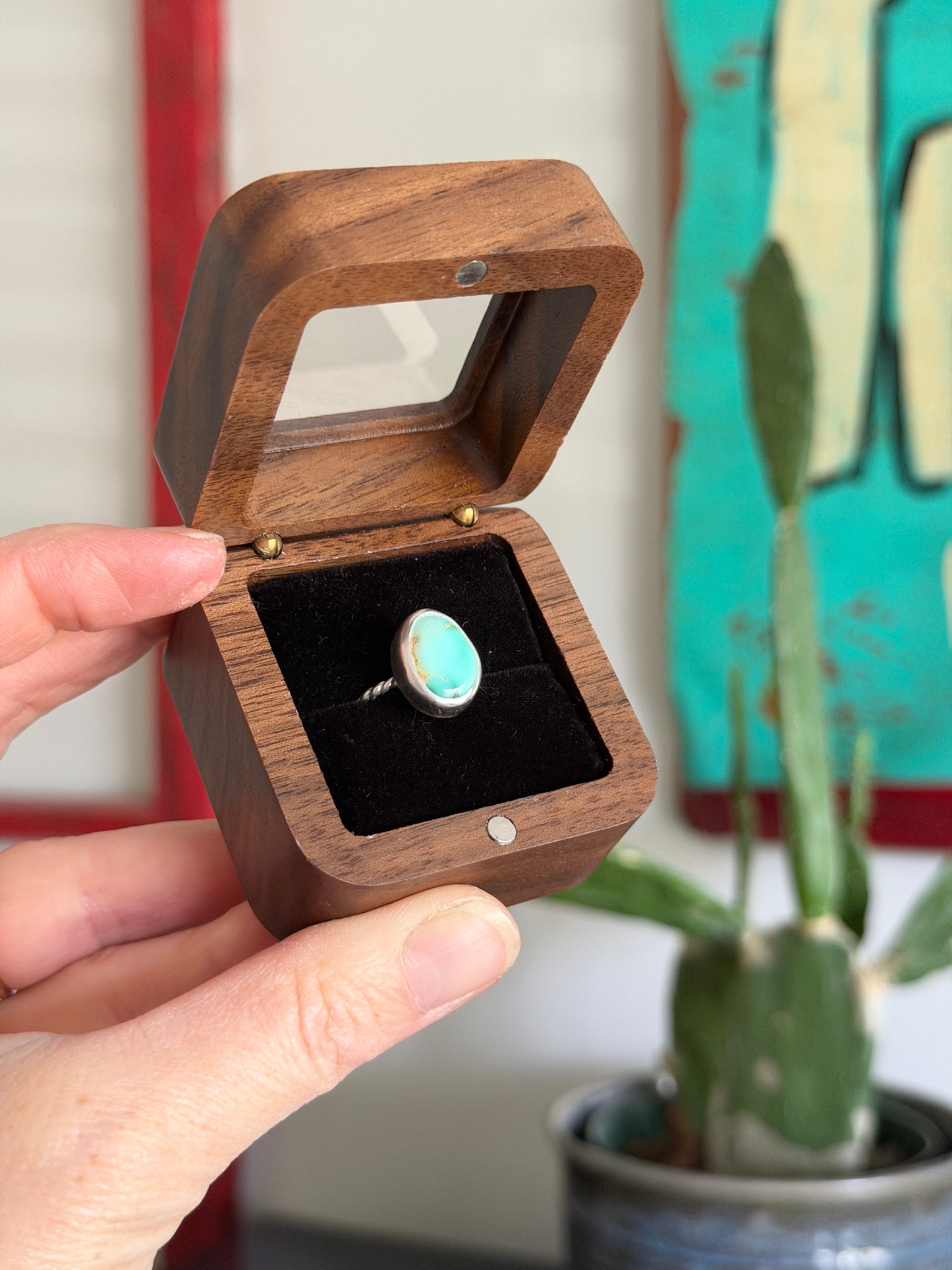 Walnut Ring Box