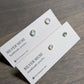 Moonstone Sterling Silver Stud Earrings