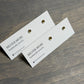 Citrine Sterling Silver Stud Earrings