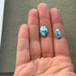 MTO Golden Hills Turquoise Ring with Fleur band size 8.5