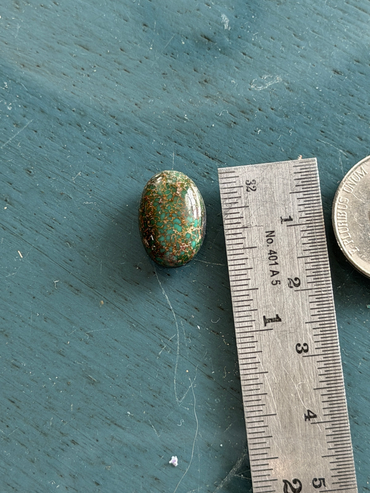 Patagonia Turquoise Oval Necklace Twist