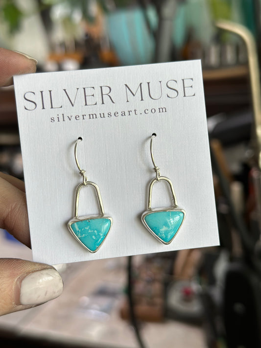 Emerald Valley Turquoise Earrings