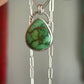 Emerald Valley Turquoise Teardrop Pendant