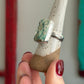Mystic Sage Square Ring size 9.75 STAMPED BAND