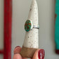 Patagonia Turquoise Ring size 7.25 STAMPED BAND