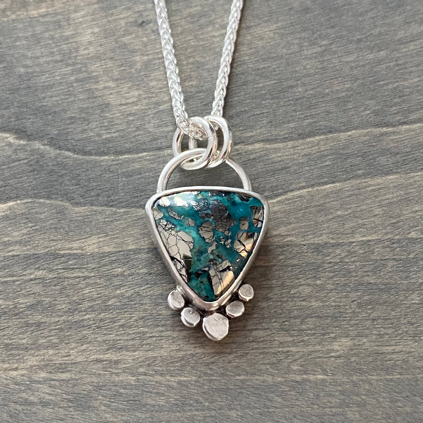 Morenci 2 Turquoise Pendant no2