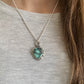 Desert Bloom Variscite Stepping Stones Pendant v1
